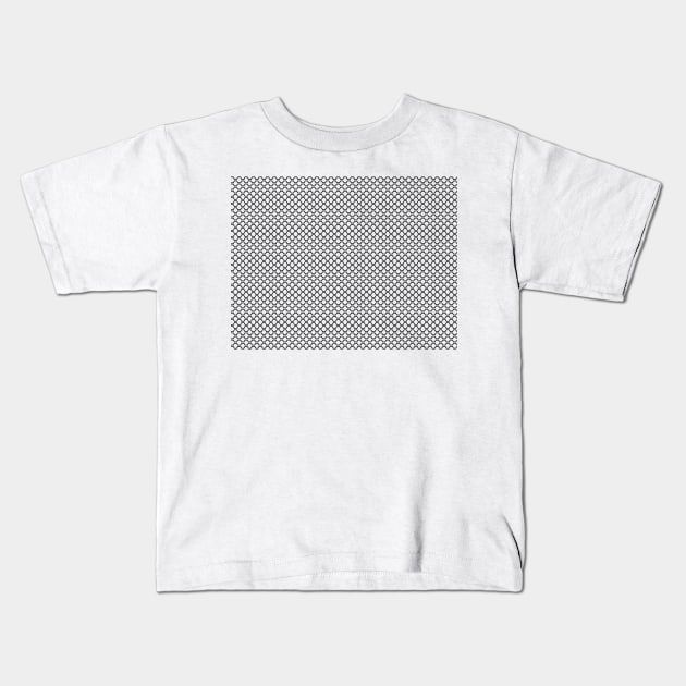 pattern hexagon Kids T-Shirt by renee1ty